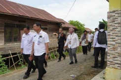BNPB dan BPBD Lakukan Survei dan Penentuan Lokasi Sirene Peringatan Dini Banjir di Kalimantan Selatan